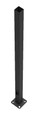 RAB POLES PS4 4 INCH SQUARE POLE 11 GAUGE 10 FEET DRILLED