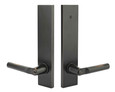 Emtek Emtek Modern Rectangular Single Point Lockset with Hanover Lever - Single Cylinder EMTEK-5302-HN