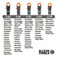 Klein Tools Digital Clamp Meter, AC Auto-Ranging 400 Amp with Temp