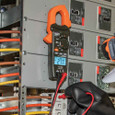 Klein Tools Digital Clamp Meter, AC Auto-Ranging 400 Amp with Temp