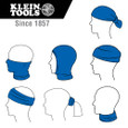 Klein Tools Neck and Face Cooling Band, Blue