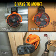 Klein Tools Rechargeable Clamping Fan