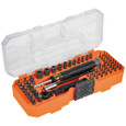 Klein Tools Precision Ratchet and Driver System, 64-Piece