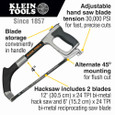 Klein Tools High-Tension Hacksaw
