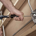 Klein Tools 1/4-Inch Keystone Demolition Driver, 4-Inch Shank