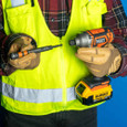 Klein Tools Hollow Magnetic Color-Coded Ratcheting Power Nut Driver, 7-Piece