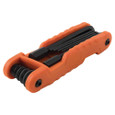 Klein Tools Pro Folding Hex Key Set, 11-Key, SAE Sizes