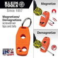 Klein Tools Screwdriver Set, 1000V Slim-Tip Insulated and Magnetizer, 6-Piece