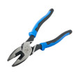 Klein Tools Lineman's Pliers, Fish Tape Pull/Crimping, 9-Inch