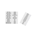 Klein Tools Wire Markers, Household Electric Panel w/Directory
