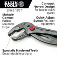 Klein Tools Quick-Adjust Klaw™ Pump Pliers, 10-Inch