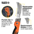 Klein Tools Cable Skinning Utility Knife with Replaceable Blade