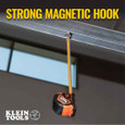 Klein Tools Tape Measure, 16-Foot Magnetic Double-Hook