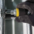 Klein Tools Multi-Bit Ratcheting Screwdriver, 6-in-1, Stubby, Ph, Sl, Nut Bits