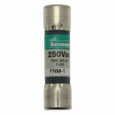 Bussmann Eaton series FNM fuse, Time-delay Midget fuse, 1 A, Dual, Non-indicating, Ferrule end x ferrule end, 35 AIC at 250 Vac,10 kAIC at 125 Vac, Ni