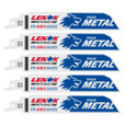Lenox LENOX Lazer Metal Cutting Reciprocating Saw Blade, Bi-Metal, 6-Inch, 14 Tpi, 5/Pk