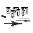 Lenox LENOX Bi-Metal Speed Slot Hole Saw With T3 Technology, Electrician'S Kit, 10 Piece