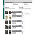 Emtek Emtek Rustic Modern Regular Sandcast Bronze Deadbolt With Flap EMTEK-RUSTIC-MODERN-REGULAR-SB-DEADBOLT-WITH-FLAP
