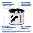 Lenox LENOX 2-1/2" Speed Slot Bi-Metal Hole Saw