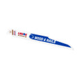 Lenox LENOX Wood Cutting Reciprocating Saw Blade With Power Blast Technology, Bi-Metal, 9-Inch, 6 Tpi, 5/Pk