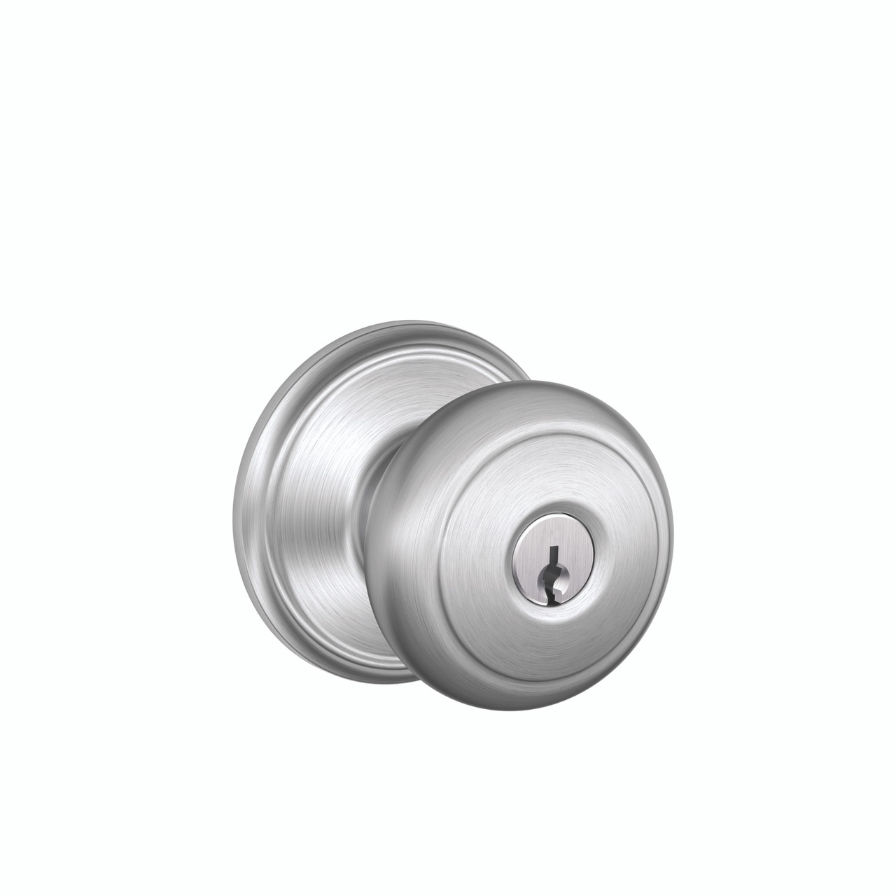 Schlage 16-086 Universal Dual Option Round Corner Dead Latch with Drive-In  Faceplate