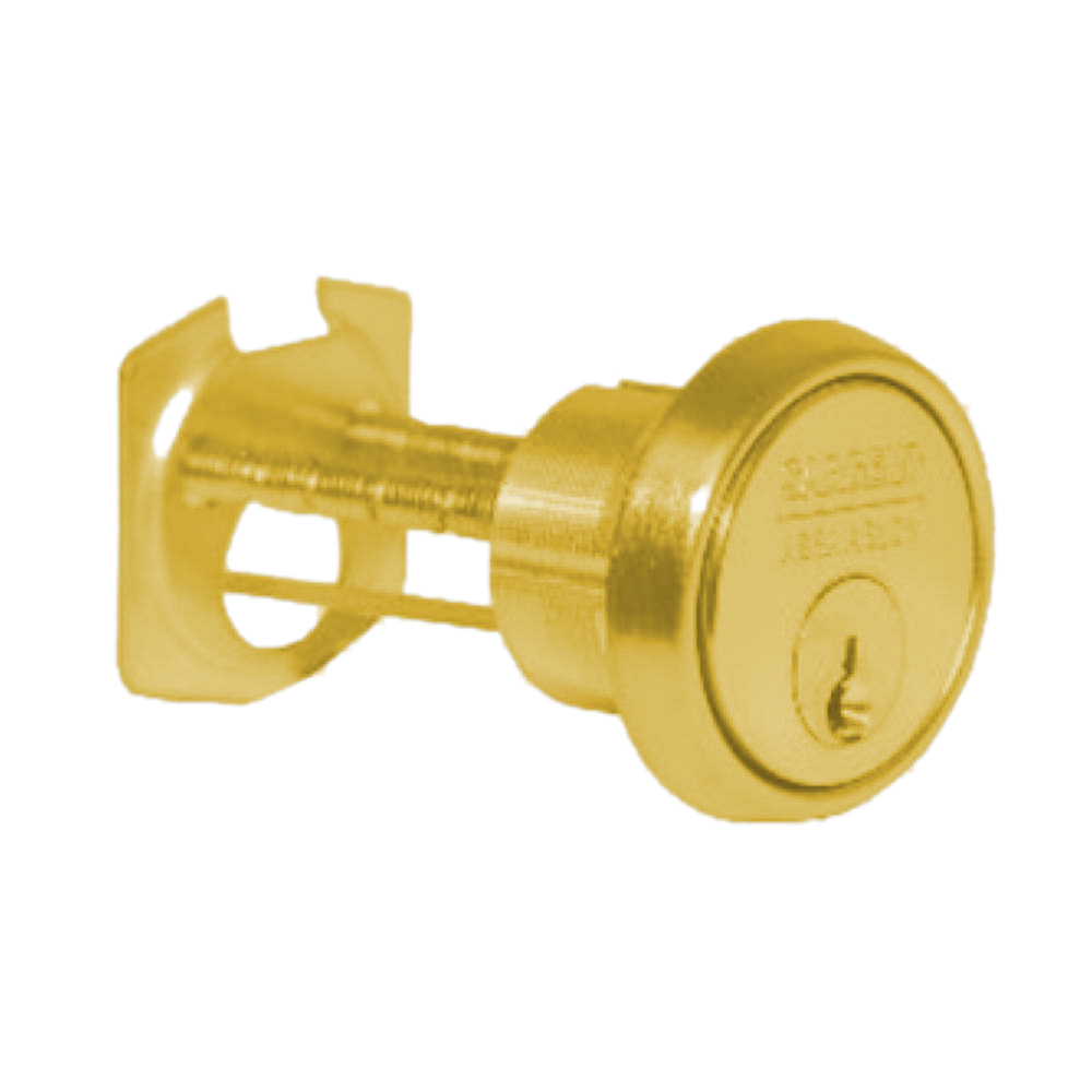 Sargent Large Format Rim Cylinder with Brass Housing | ZenSupply