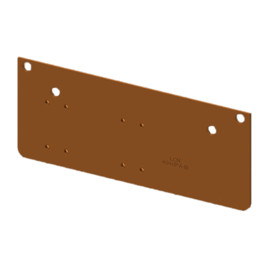 LCN 4040XP-18PA Parallel Arm Drop Plate | ZenSupply
