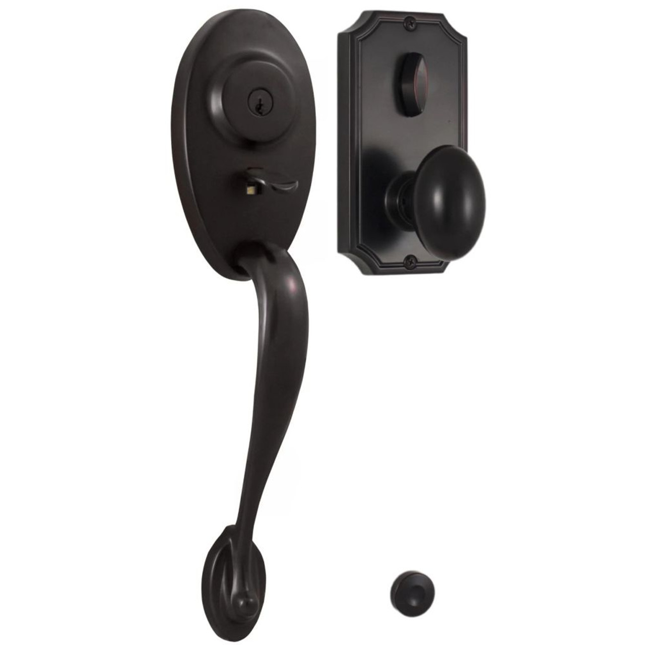 Weslock 1441 Lexington Handleset with Julienne Knob