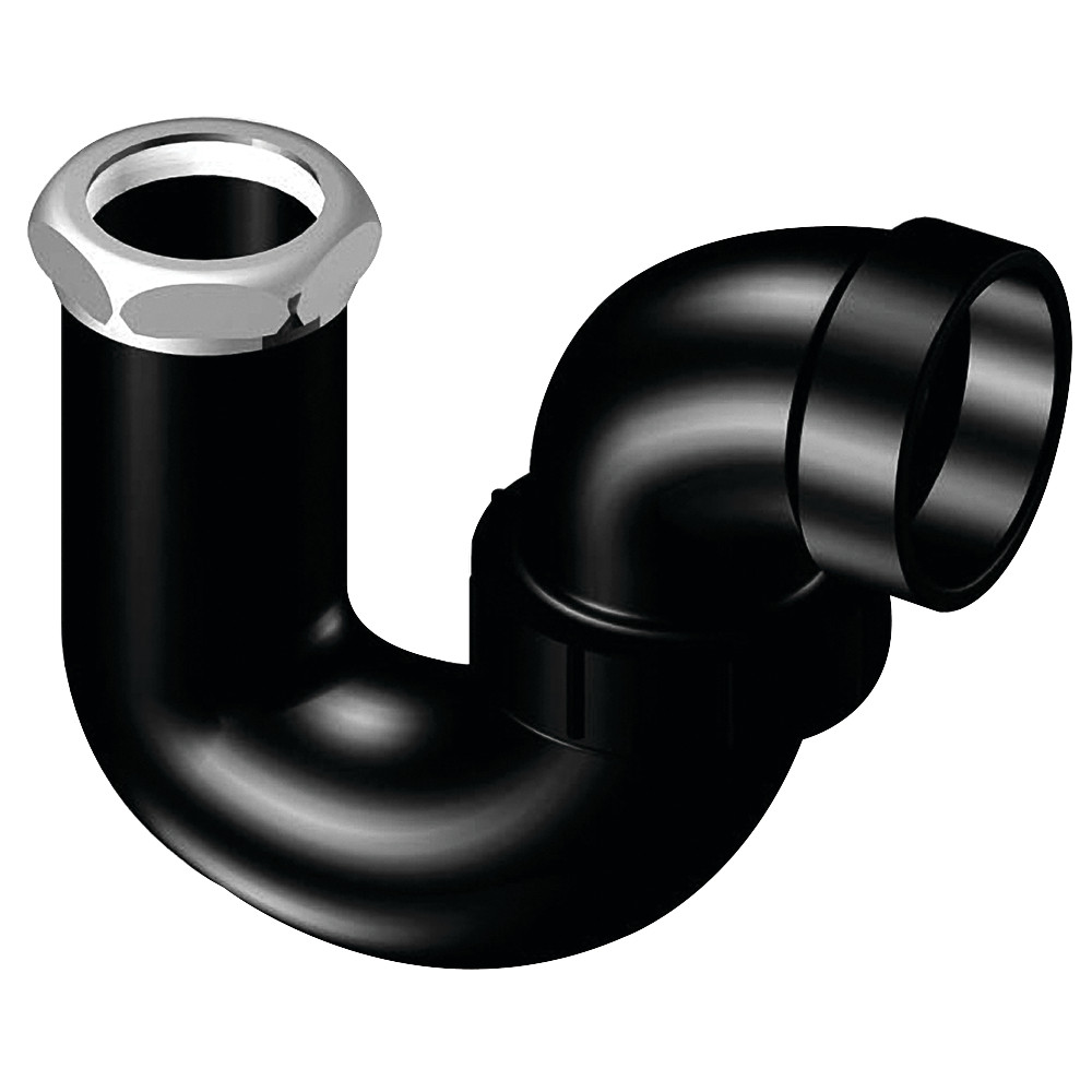 Nibco 5892-C P-Trap with Union Joint Hub x SJ with Chrome Nut