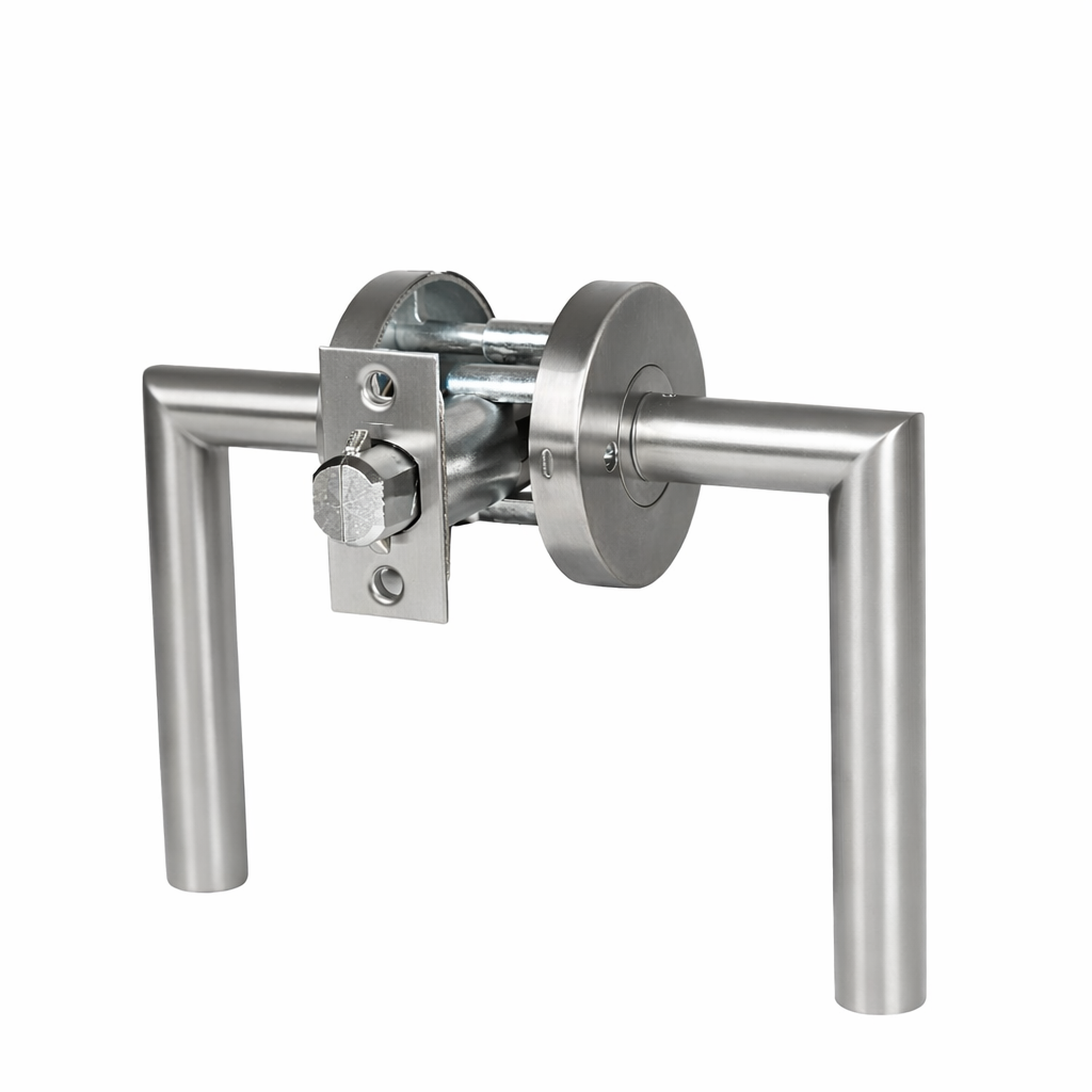 DB×OP=DSK Trimco 1074-1 Barn Door Latchset | Tubular Privacy | ADA Compliant