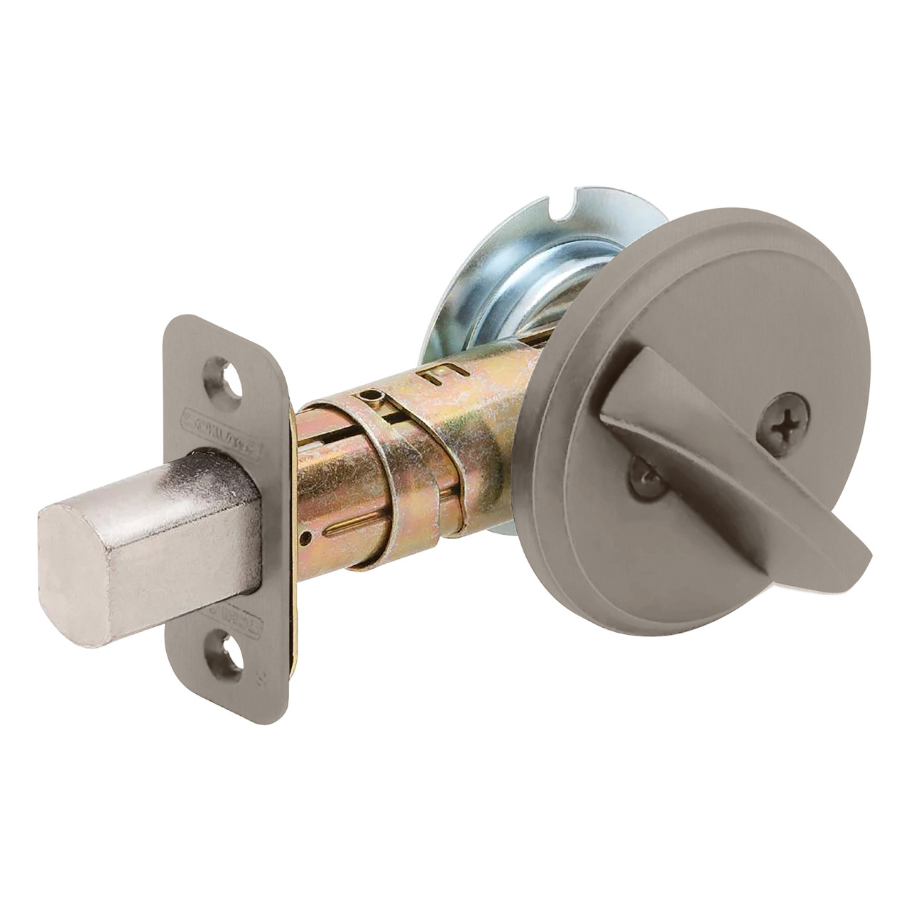 Schlage B581 - One Sided Deadbolt With Exterior Trim