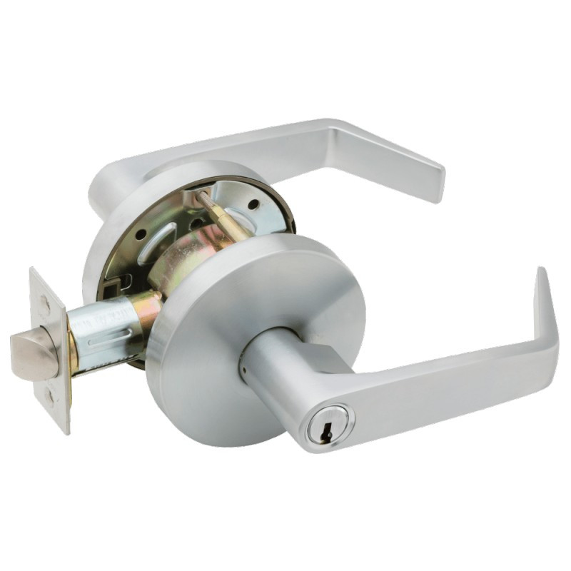 Falcon W581 Grade 2 Storeroom Cylindrical Lever Lock | ZenSupply