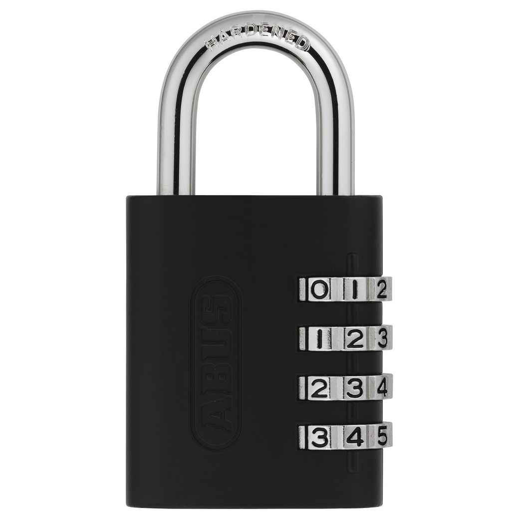 ABUS 158/45 KC Resettable 4-Digit Combination Padlock with Key