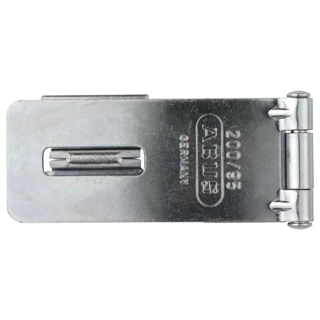 ABUS 200/95 Solid Hasp and Staple, Zinc Plated, 17/32