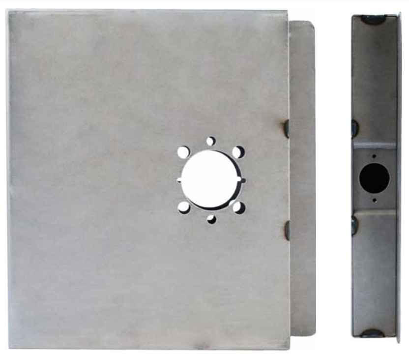 Keedex K-BXRHO-1012 Weldable Gate Box Steel 10x2 Weldable Gate Box