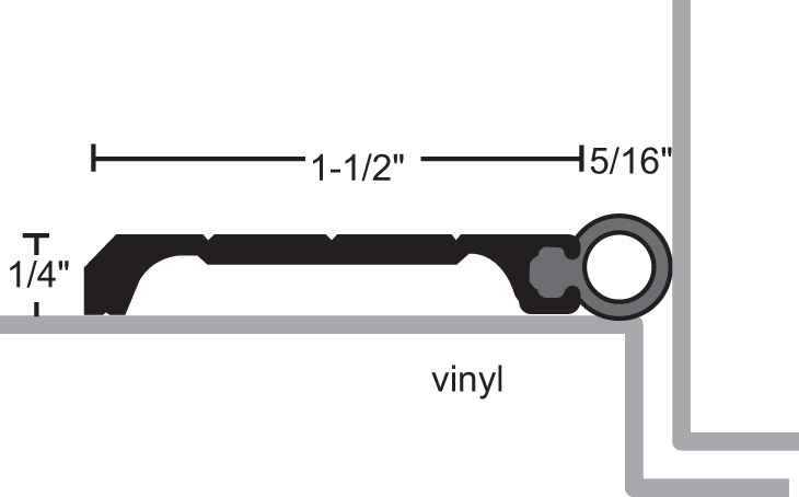 NGP 705EV Vinyl Perimeter Seal | ZenSupply