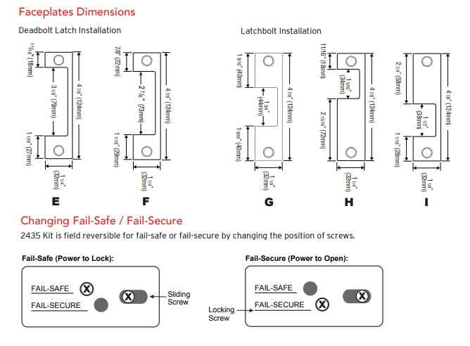 ROFU 2435 KIT Electric Strike Kit For Mortise Locks - Fast Free ...