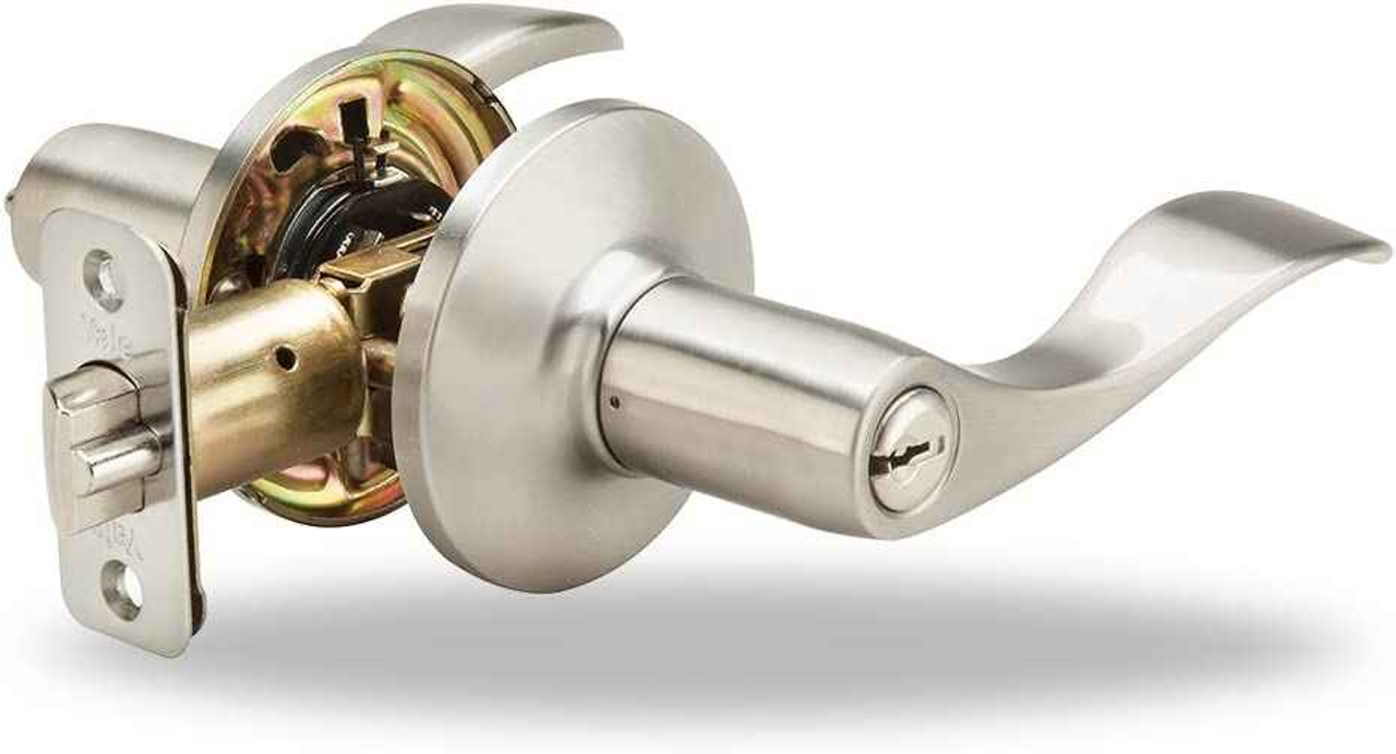 Yale Edge Series - Keowee Single Cylinder Keyed Entry Door