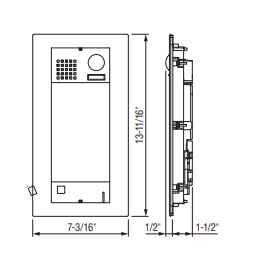 Aiphone Ixg Dm7 Hid Ixg Series Ip Video Entrance Station Fast Free
