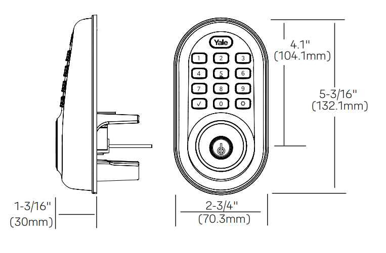 Yale Residential YRD216 Assure Lock Electronic Single Cylinder