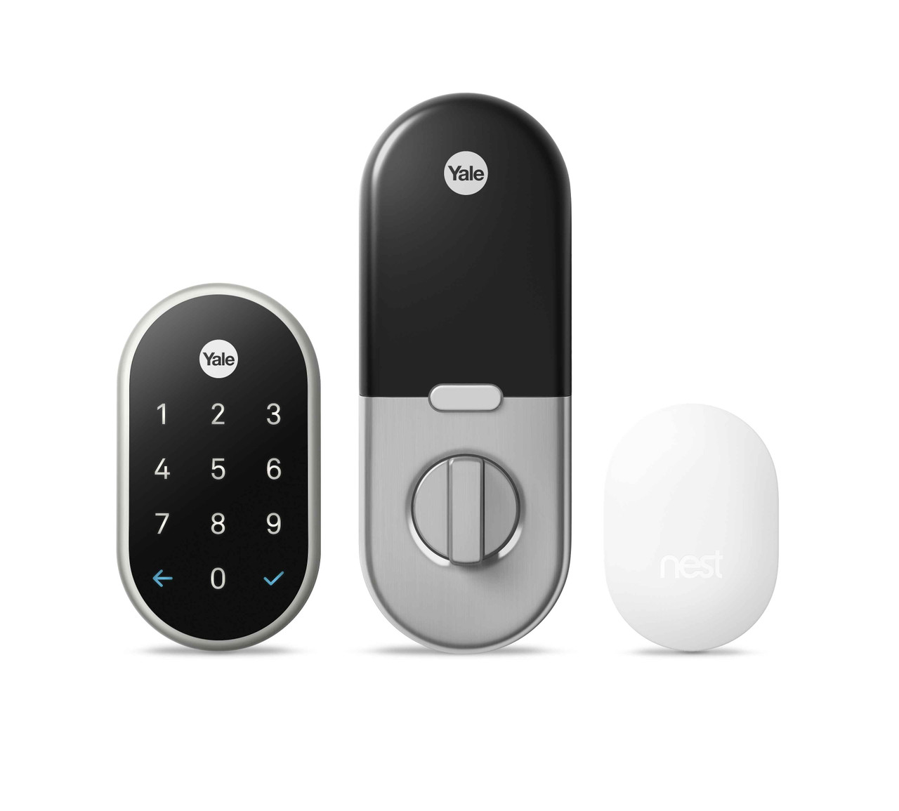 Yale Residential YRD540 Nest x Yale Weave Lock - Key Free