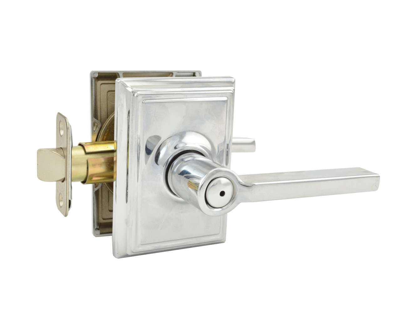 Schlage Residential F40 Privacy Latch Grade Cylindrical Non-Keyed Lock