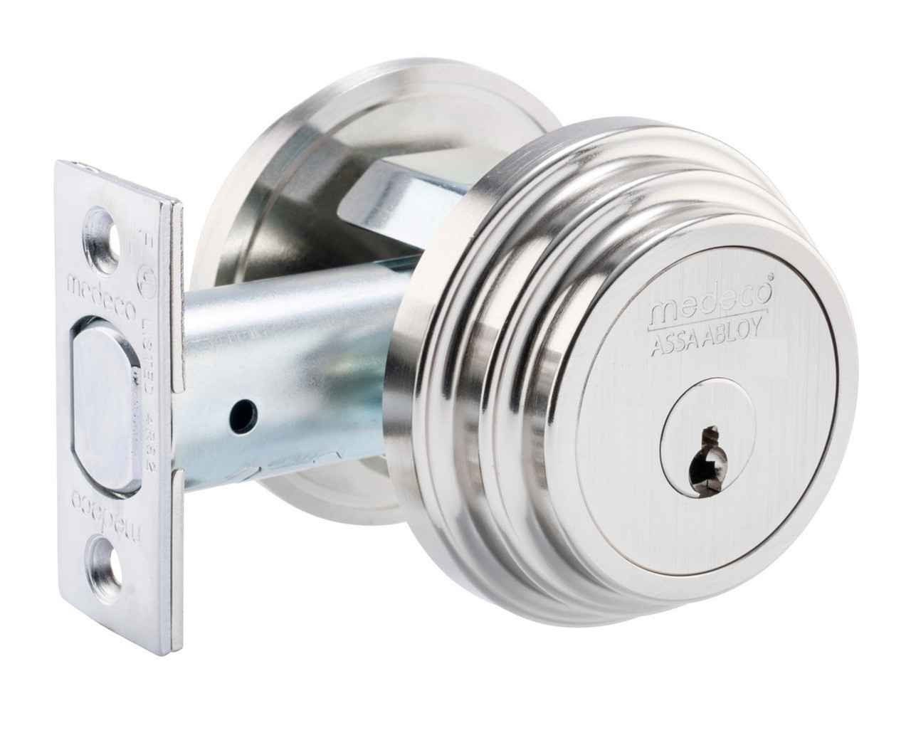 Medeco Maxum Residential Single Cylinder Deadbolt, DL Keyway