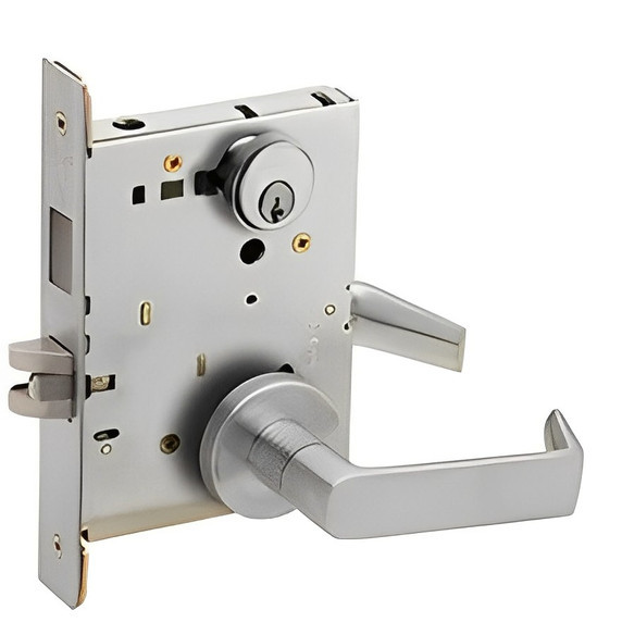 Schlage L9473 - 06 Lever Dormitory/Bedroom Mortise Lock - Grade 1