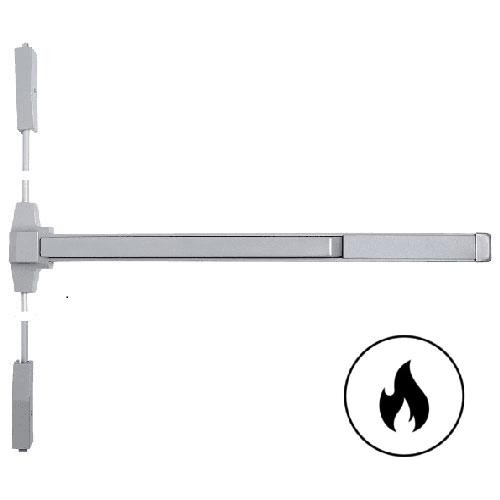 Hager 4701 Fire Rated Surface Vertical Rod Exit Device 36