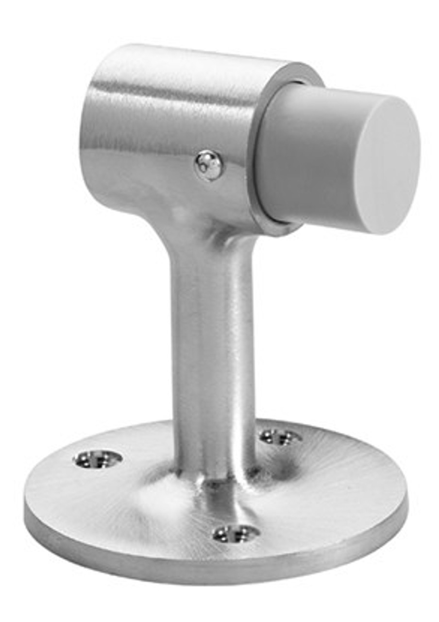 Rockwood 470 Door Stop, Cast brass with rubber bumper, Plastic and Lead  Anchor Fasteners