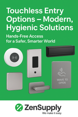 Touchless Entry Options – Modern, Hygienic Solutions