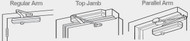 Door Closer Information - Mounting types, Options, and Features