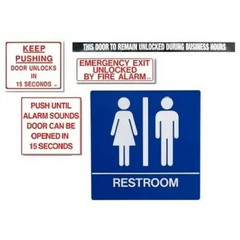 Shop Door Signs and Decals