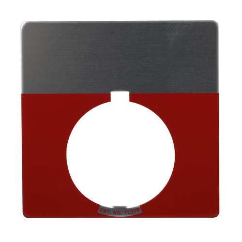 B-Line Square Legend Plate